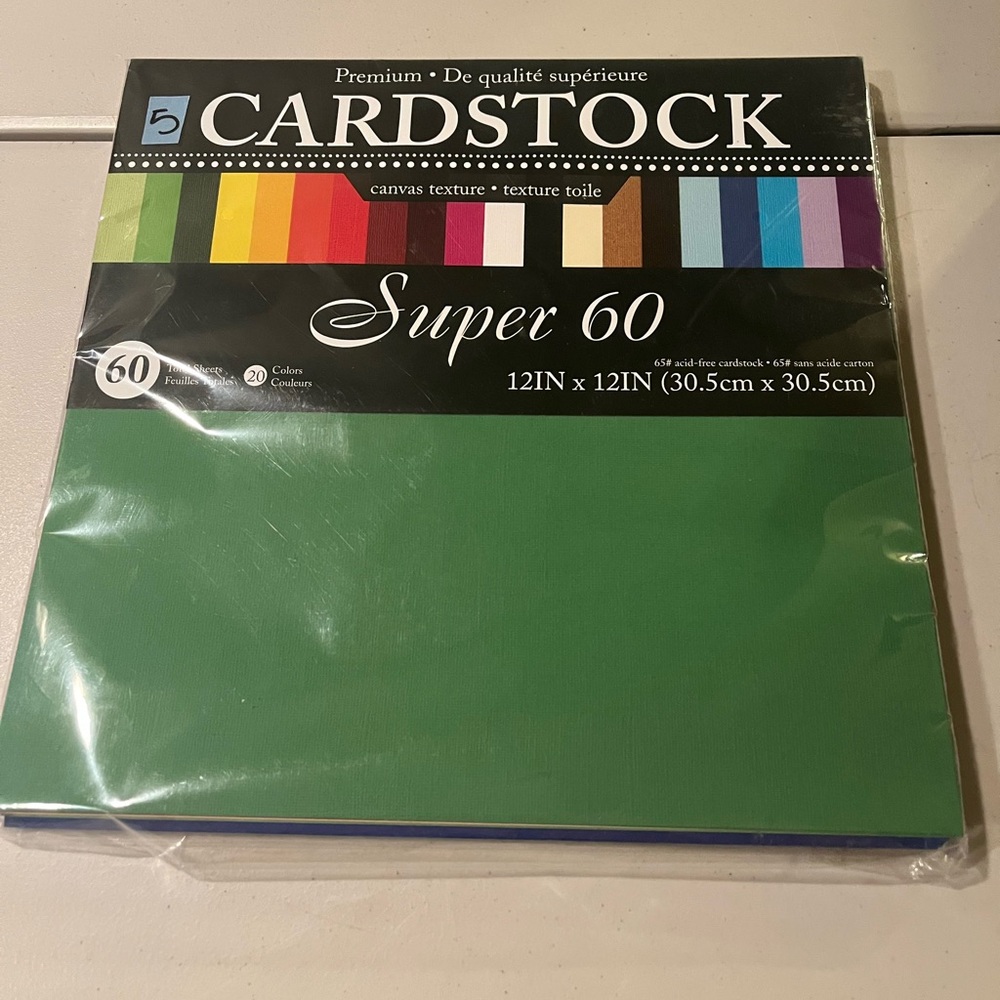 Nicole Premium Cardstock Super 60 - Green